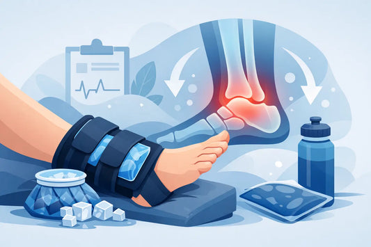How an Ankle Ice Compression Wrap Helps Recovery