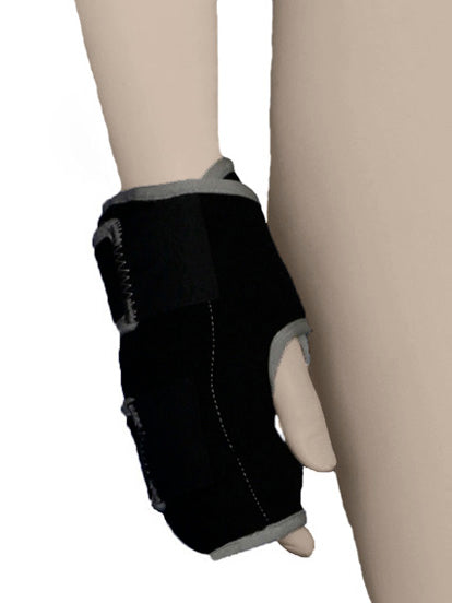 Cold One® ice compression wrap worn on wrist and hand