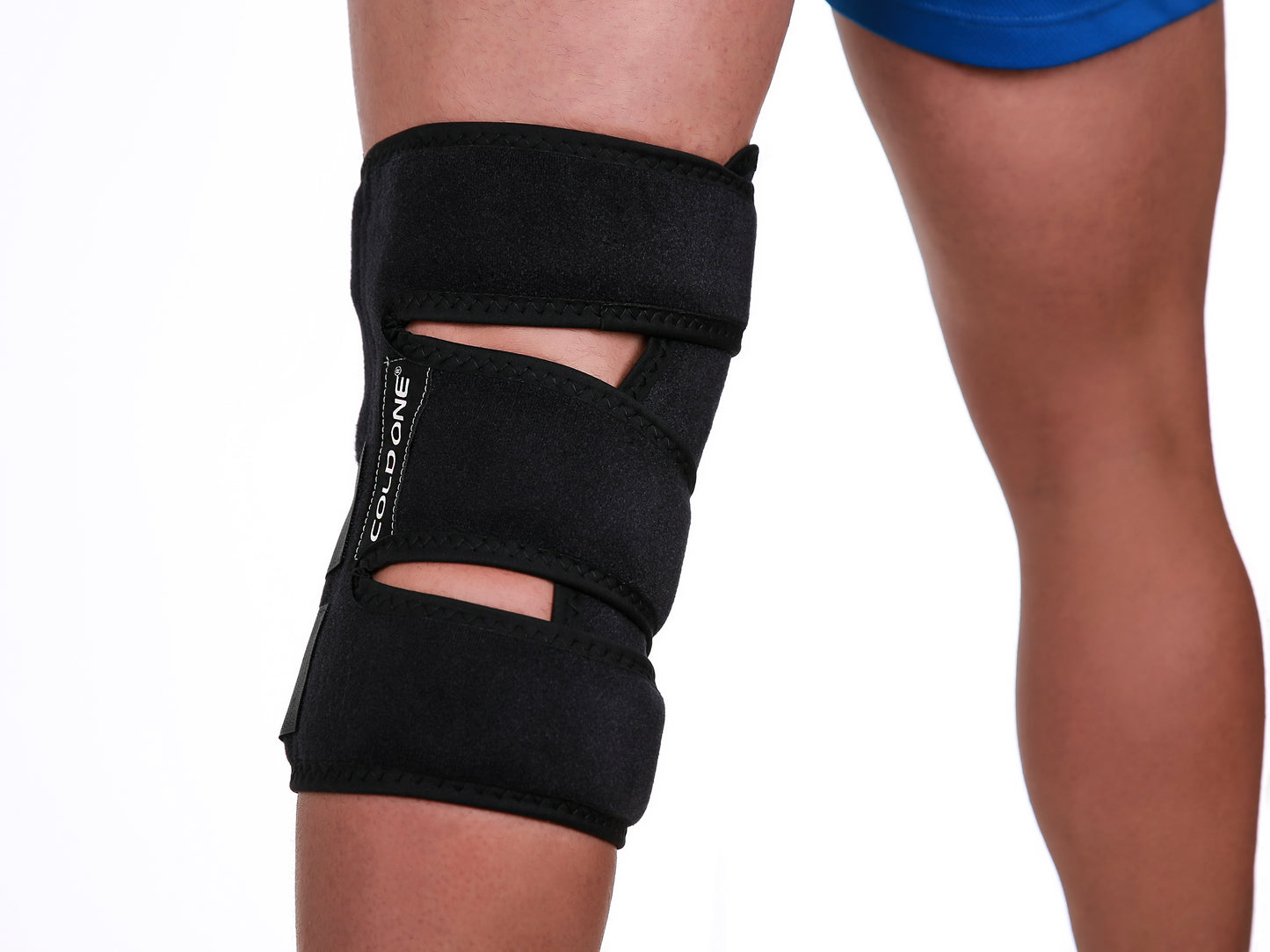 Cold One® Knee Ice Pack with Compression — 360° Cold Therapy for Knee Replacement, Meniscus Tear, ACL, Arthritis — Orthopedic MD Recommended — No Chemical Gels — Proudly Sewn in USA