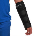 Forearm Ice Pack Soft Brace + Compression Wrap. Large (over 6'4" or 260 lbs) 20 minutes of 0°f Icing. Recommended by Ortho MDs as Safe and Effective.